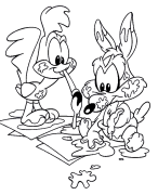 „Looney Tunes“ Internetinis Dažymas